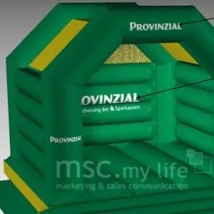 Bounce Provinzial commercial inflatable bounce