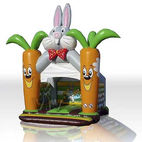 Bounce Rabbit with roof commercial inflatable bounce