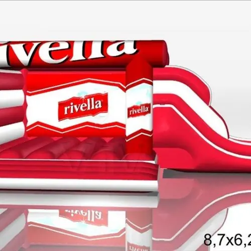 Bounce Rivella without roof commercial inflatable bounce