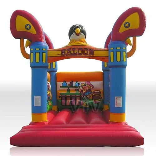Bounce Saloon without roof commercial inflatable bounce