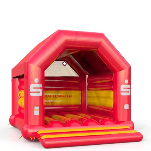 Bounce Sparkasse with detachable roof commercial inflatable bounce