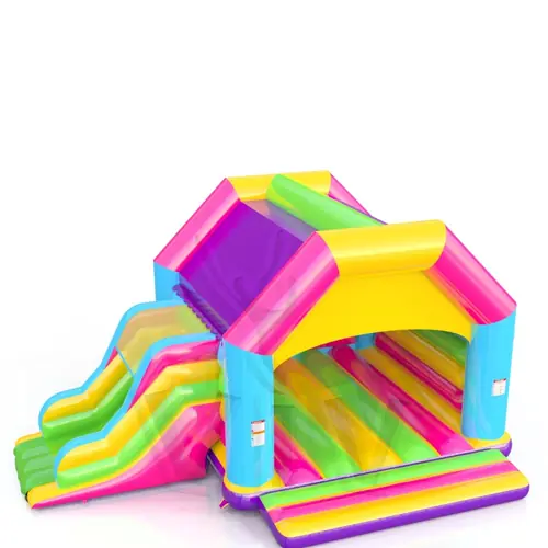 Bounce Startup L with roof and slide commercial inflatable bounce