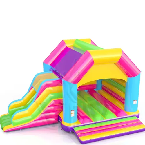 Bounce Startup XL with roof and slide commercial inflatable bounce