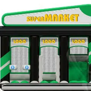 Bounce Super Market 5.5 x 6 x 4.9 m commercial inflatable bounce