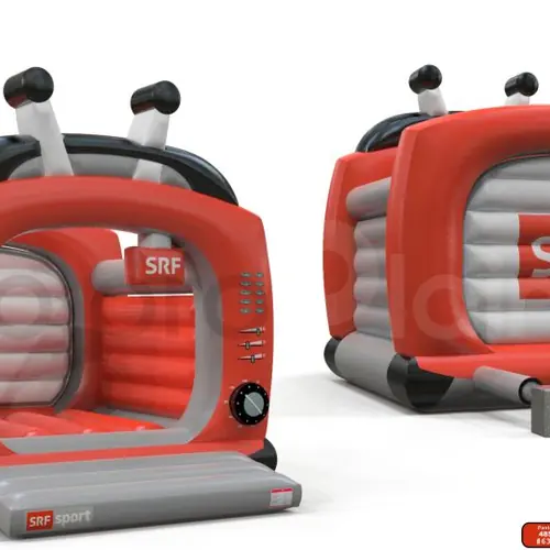 Bounce TV SRF commercial inflatable bounce