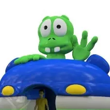 Bounce UFO commercial inflatable bounce