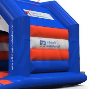 Bounce Volksbank 4.2 x 5.2 m commercial inflatable bounce