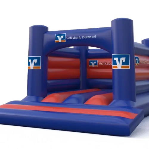 Bounce "Volksbank" - Collection Volksbank commercial inflatable bounce