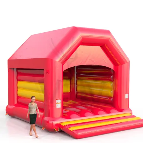 Bounce with detachable roof commercial inflatable bounce