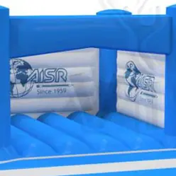 Bounce with print 6 x 7 m commercial inflatable bounce