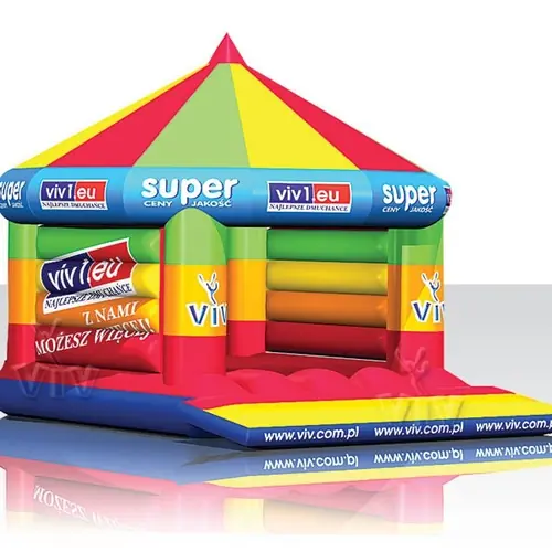 Bounce with roof VIV commercial inflatable bounce