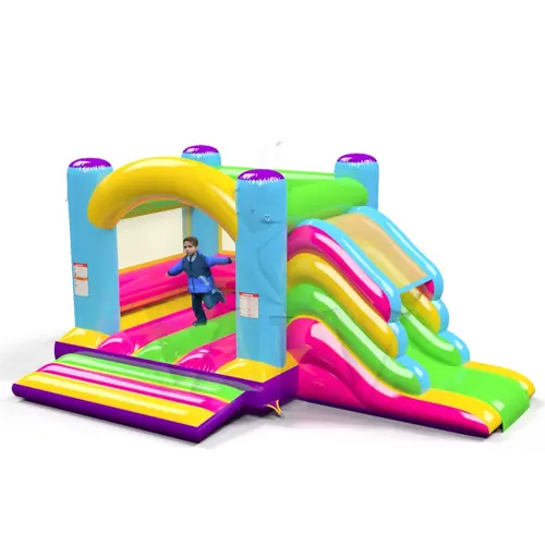 Bounce with slide S Startup commercial inflatable bounce