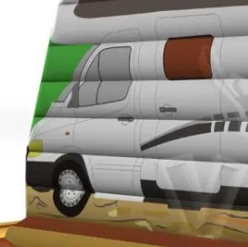 Bounce Wohnmobil commercial inflatable bounce