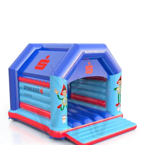 Bounce XL with roof Sparkasse Langenlois commercial inflatable bounce