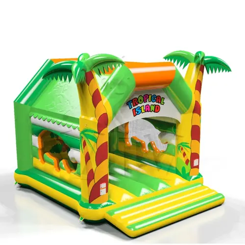 Bounce XL with roof Tropical Islands commercial inflatable bounce