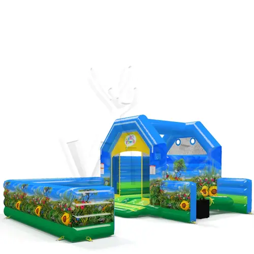Bounce XS with fence Bimbambino commercial inflatable bounce