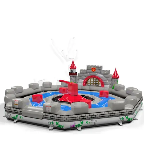 Broom Knights Single - set (4 places) commercial mechanical broom attraction