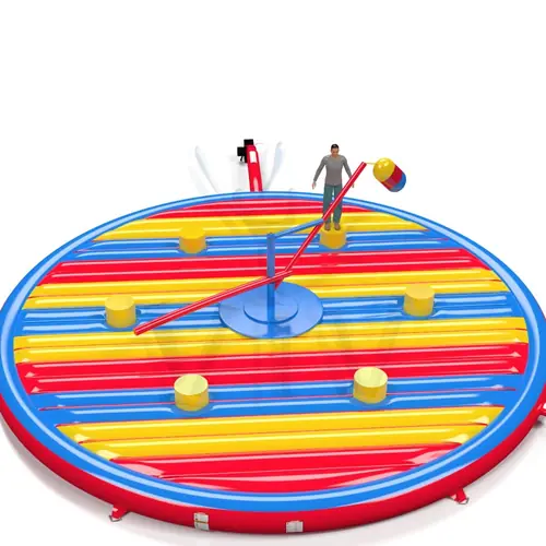 Broom with ball commercial mechanical broom attraction