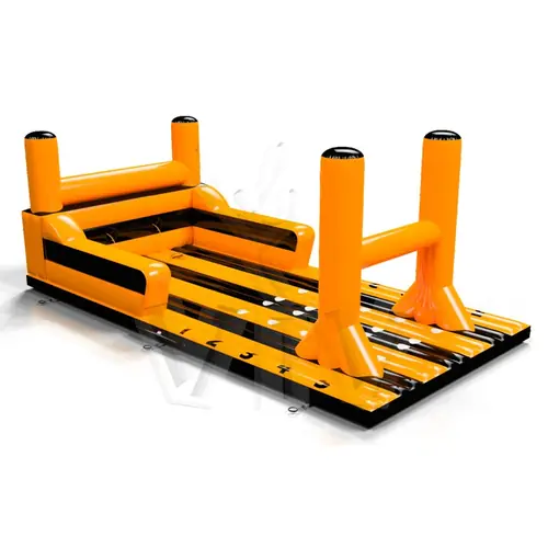 Bungee Run Rugby commercial inflatable action game