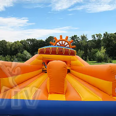 Bungee-run Pirates competition inflatable product photo