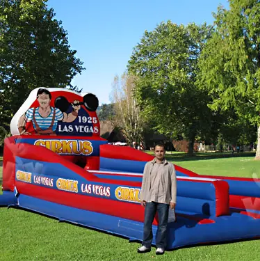 Bungee-run The Thierties competition inflatable product photo