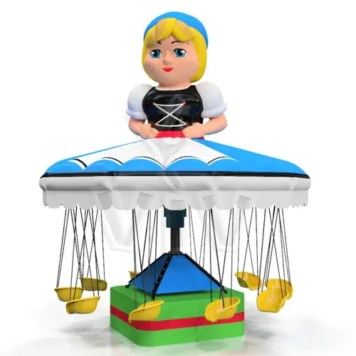 Carousel Gnomes - Collection Gnomes commercial mechanical carousel attraction
