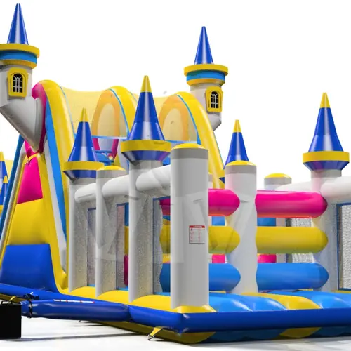 Castle Obstacle Course commercial inflatable obstacle course