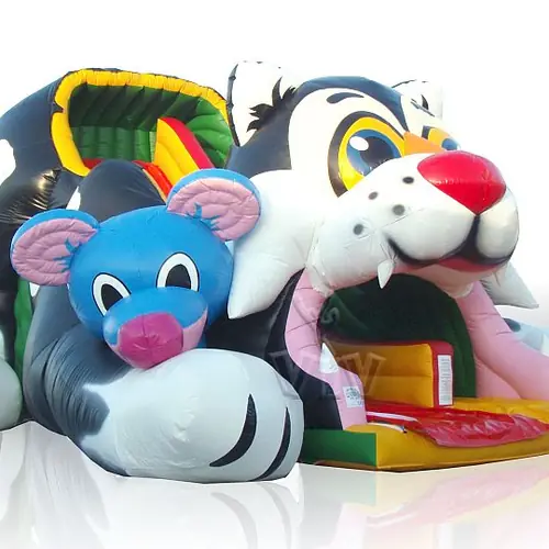 Cat commercial inflatable slide