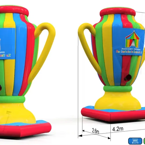 Champion cup 5 m commercial custom inflatable