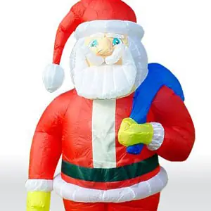 Father Christmas Costume (with blower) commercial attraction accessory