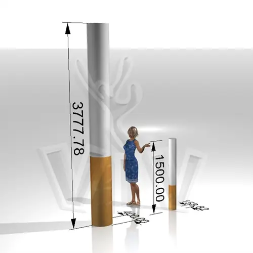 Cigarette 1.5 m commercial custom inflatable