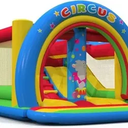 Circus Combo roofed inflatable bounce