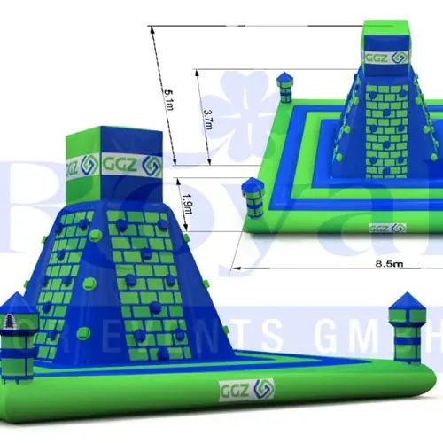 Climbing mountain GGZ 8.5 m commercial custom inflatable