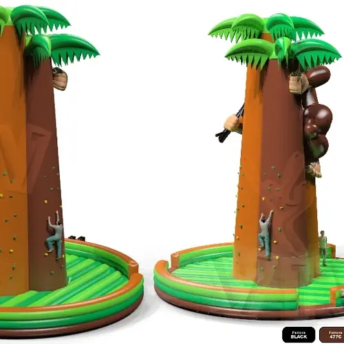Climbing mountain King Kong 11.0 x 11.0 x 12.0 m commercial custom inflatable