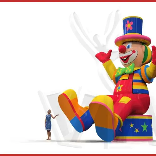 Clown 7 m commercial custom inflatable