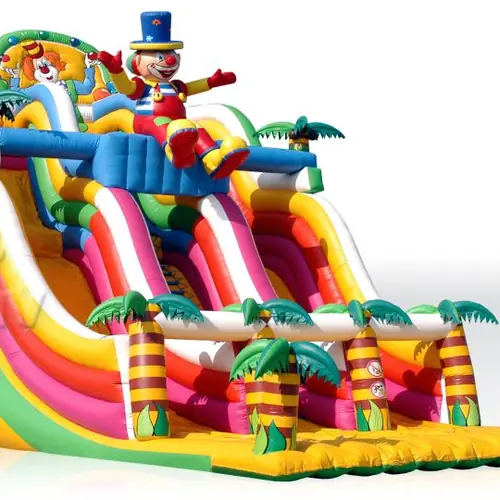 Clown Giant Professional commercial inflatable slide
