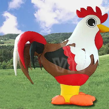 Rooster promotional inflatable product photo