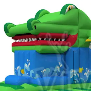 Crocodile Giant commercial inflatable slide