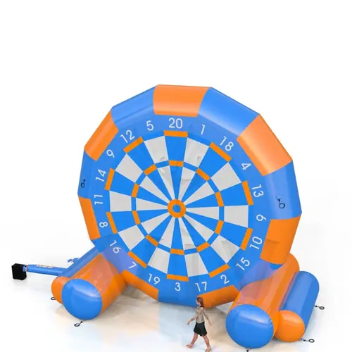 Dart foot commercial inflatable action game