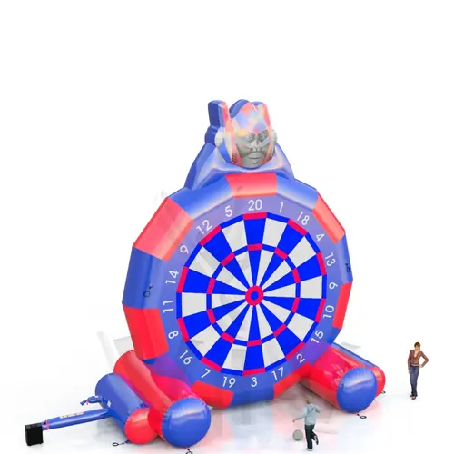Dart Foot Robots commercial inflatable action game