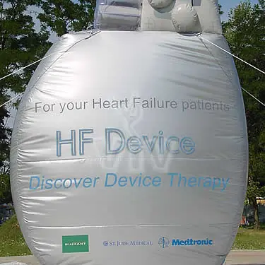 Device promotional inflatable product photo