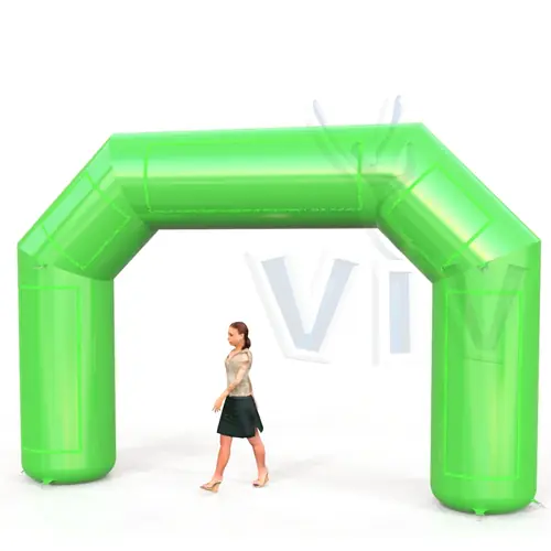 Diagonal gate 5 m commercial promotional inflatable gate