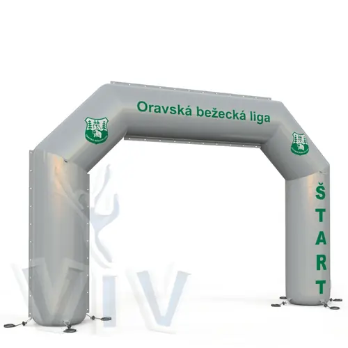 Diagonal Gate Oravska commercial promotional inflatable gate