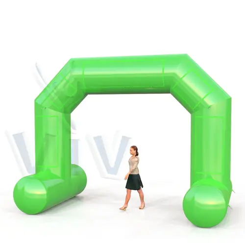 Diagonal self-standing gate 5 m commercial promotional inflatable gate