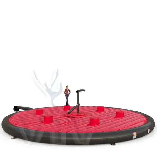 Double Broom commercial mechanical broom attraction