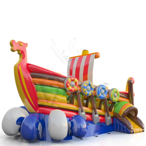 Drakkar Ship commercial inflatable ship attraction