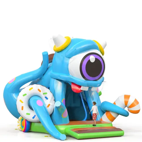 Dry Pool Monsters commercial inflatable action game