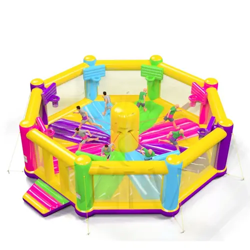 Equalizer Basketball for 8 people Startup commercial inflatable action game