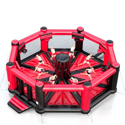 Equalizer Basketball for 8 people commercial inflatable action game