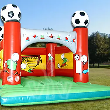 Football open-top inflatable bounce